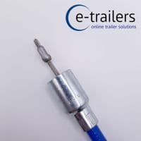 Genuine KNOTT Stainless Steel Trailer Brake Cable Detachable nipple end and threaded 8mm end with 22mm funnel Ifor Williams, Bateson, Brian James, Wessex Trailers   Shetland Islands Orkney Islands Caithness Sutherland Ross & Cromarty Inverness-shire Nairnshire Morayshire Banffshire Aberdeenshire Kincardineshire Angus (Forfarshire) Perthshire Argyllshire Fife Kinross-shire Clackmannanshire Stirlingshire Dunbartonshire East Lothian Midlothian West Lothian Renfrewshire Buteshire Berwickshire Selkirkshire Peebles-shire Lanarkshire Ayrshire Northumberland Roxburghshire Dumfries-shire Kirkcudbrightshire Wigtownshire Tyne & Wear Durham Cumbria North Yorkshire East Riding of Yorkshire West Yorkshire Lancashire Greater Manchester Merseyside Lincolnshire
Nottinghamshire South Yorkshire Derbyshire Cheshire Flintshire Denbighshire Anglesey Caernarvonshire Rutland Leicestershire Staffordshire Shropshire Montgomeryshire Merionethshire Norfolk West Midlands Suffolk Cambridgeshire Bedfordshire Northamptonshire Warwickshire Worcestershire Herefordshire Radnorshire Cardiganshire Essex Hertfordshire Buckinghamshire Oxfordshire Gloucestershire Monmouthshire Breconshire Glamorgan Carmarthenshire Pembrokeshire Kent Greater London Surrey Berkshire Wiltshire Somerset East Sussex West Sussex Hampshire Dorset Devon Cornwall Antrim Derry / Londonderry Down Armagh Tyrone Fermanagh LAUNCESTON plymouth